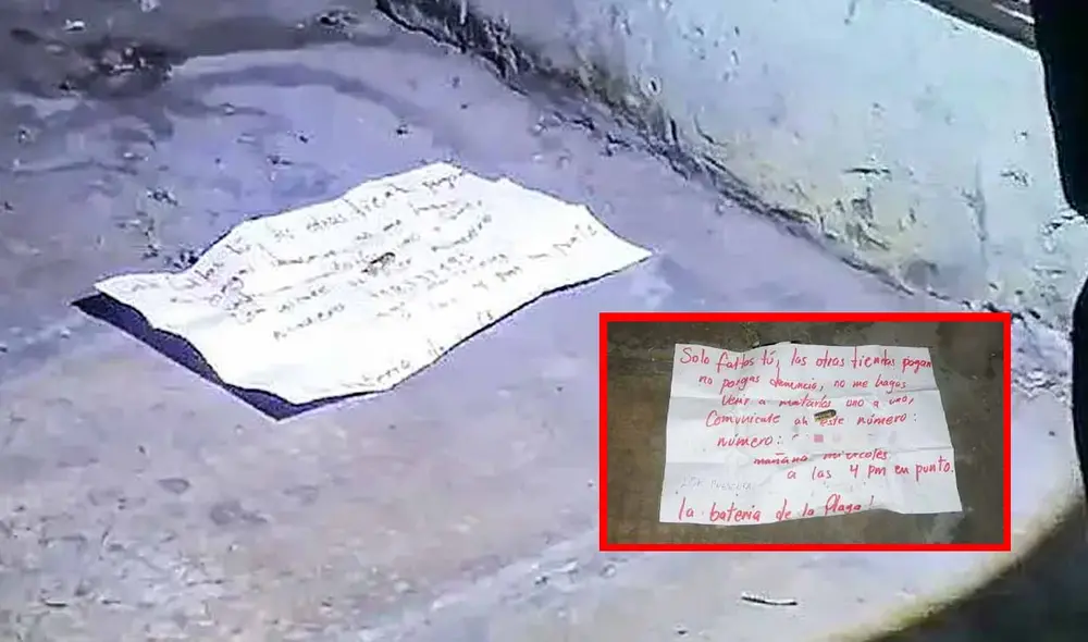 Vecinos de SJL asocian amenaza con la llegada de un joven que deseaba alquilar un espacio en la vivienda para abrir un negocio. Foto: composición LR/PNP