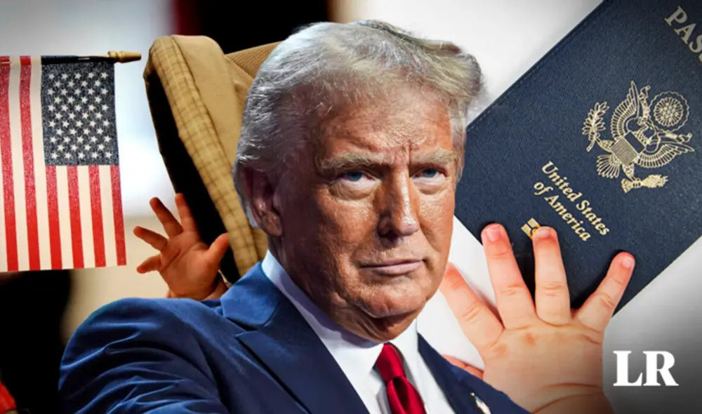 Donald Trump presenta recurso ante la Corte Suprema para limitar ciudadanía por nacimiento en Estados Unidos. Foto: composición LR Donald Trump presenta recurso ante la Corte Suprema para limitar ciudadanía por nacimiento en Estados Unidos. Foto: composición LR