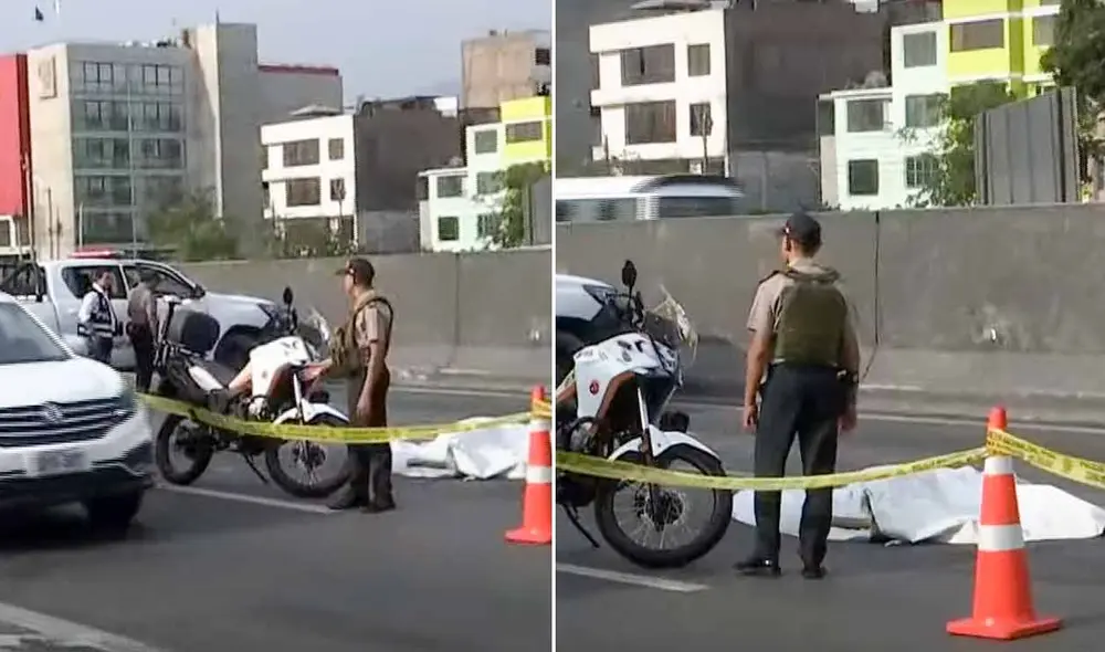 Asesinan a balazos en Panamericana Norte, San Martín de Porres Asesinan a balazos en Panamericana Norte, San Martín de Porres