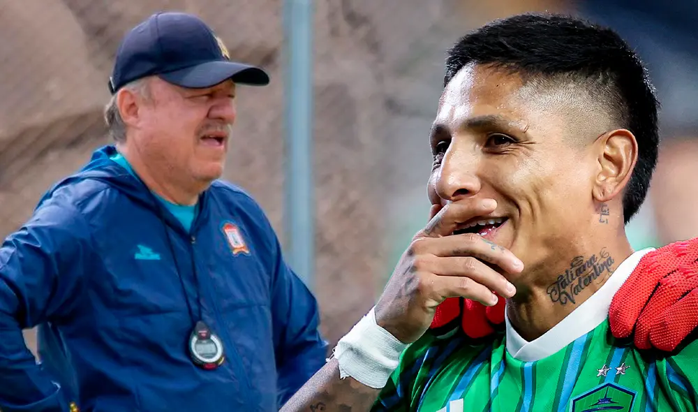 Raúl Ruidíaz solo jugó por Universitario y Melgar en el fútbol peruano. Foto: composición LR/AFP/Ayacucho FC