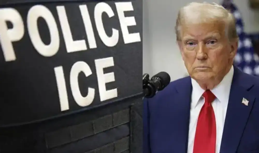 Trump con el ICE reforzó las políticas de inmigración estrictas, aumentando las detenciones y deportaciones de inmigrantes sin documentos. Foto: AFP
