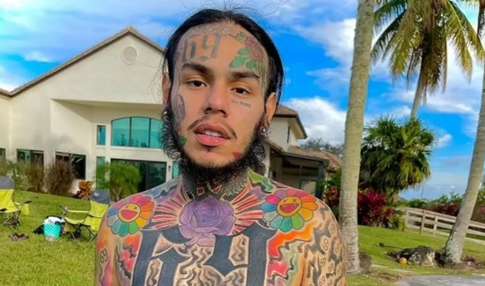Tekashi 6ix9ine fue arrestado en 2020 por violar los términos de su liberación condicional, tras ser sentenciado en 2019 por cargos de crimen organizado.Foto: Instagram