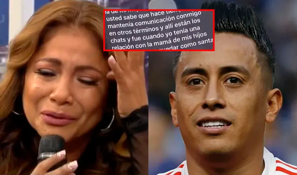 Christian Cueva pasó del amor al odio con la cantante Marisol. Foto: Composición LR/Instagram/Panamericana/Willax.