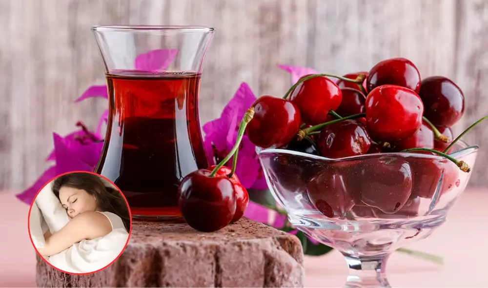 El jugo de cereza es una bebida natural conocida por su sabor dulce y ligeramente ácido, además de sus múltiples beneficios para la salud. Foto: composición LR/El Universo/Oncosalud El jugo de cereza es una bebida natural conocida por su sabor dulce y ligeramente ácido, además de sus múltiples beneficios para la salud. Foto: composición LR/El Universo/Oncosalud