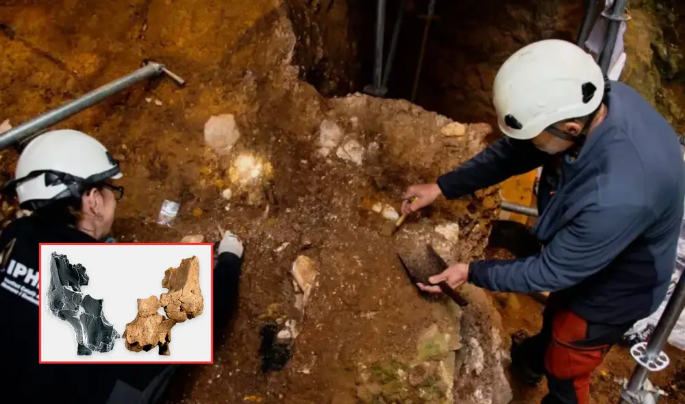 El rostro pertenece a un linaje humano que se extinguió hace aproximadamente un millón de años. Foto: composición LR/Muy Interesante El rostro pertenece a un linaje humano que se extinguió hace aproximadamente un millón de años. Foto: composición LR/Muy Interesante