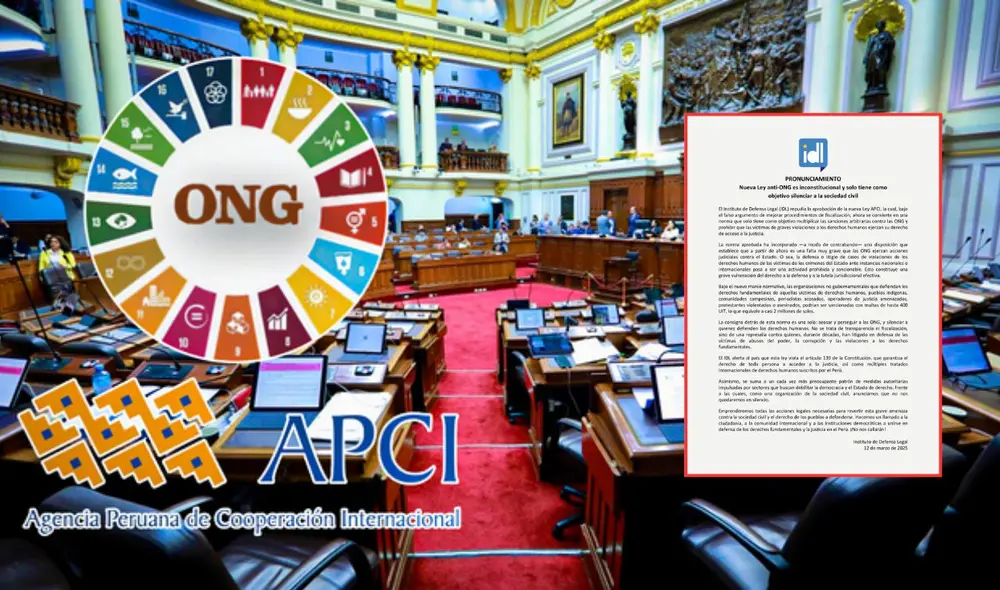 Ley contra las ONG limitaría la defensa de los derechos humanos realizada por estas organizaciones | Composición: LR. Ley contra las ONG limitaría la defensa de los derechos humanos realizada por estas organizaciones | Composición: LR.