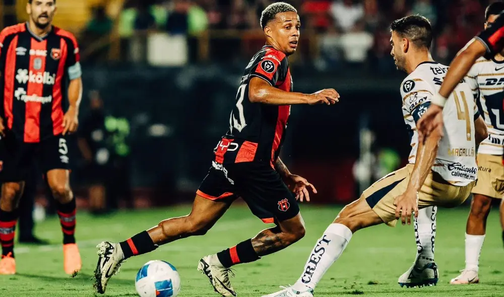 Alajuelense enfrentó a Pumas UNAM por los octavos de final de la Concachampions. Foto: Alajuelense