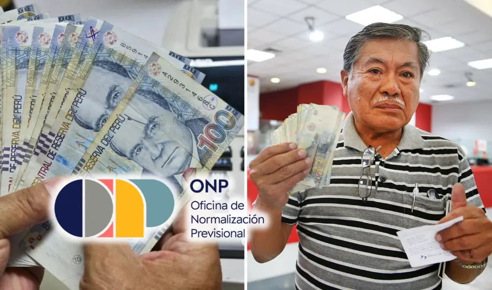 Jubilados de la ONP reciben como pensión mínima S/600 desde 2025. Foto: composición LR/Andina
