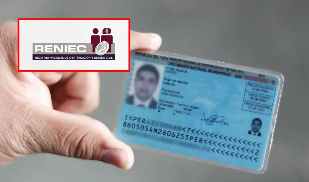 El Registro Nacional de Identificación y Estado Civil (Reniec) se encarga de la emisión del DNI. Foto: composición LR/Andina