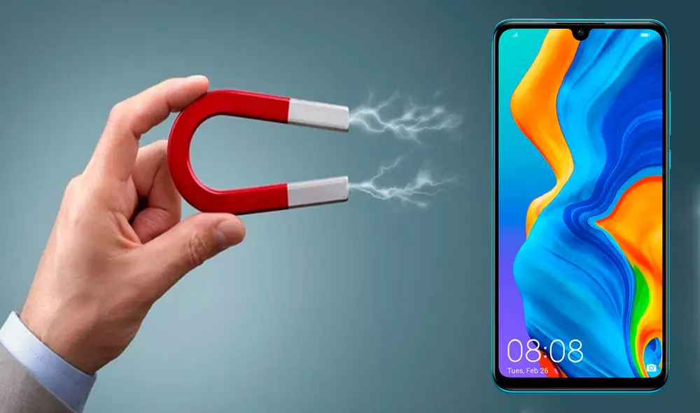 Un imán muy potente puede ser perjudicial para tu celular. Foto: composición LR/depositphotos