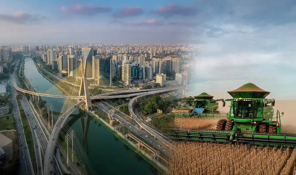 Brasil, el país más extenso de Sudamérica, se posiciona como una potencia económica global. Según el FMI, su PIB alcanzará 2,32 mil millones de dólares en 2025, destacando en el top 10 de las economías mundiales. Foto: composición LR/iStock