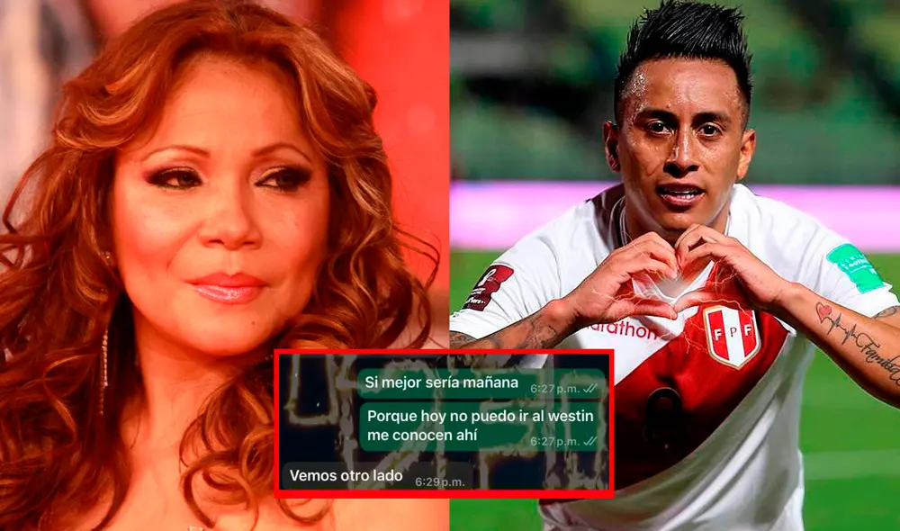 Nuevos chats entre Christian Cueva y Marisol aparecerán en 'Amor y fuego'. Foto: Composición LR/Instagram/Willax