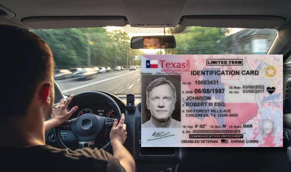 Para solicitar la licencia de conducir gratis en Texas, los interesados deben seguir un proceso en línea o acudir a una oficina del DPS. Foto: composición LR/TV Azteca/La Nación