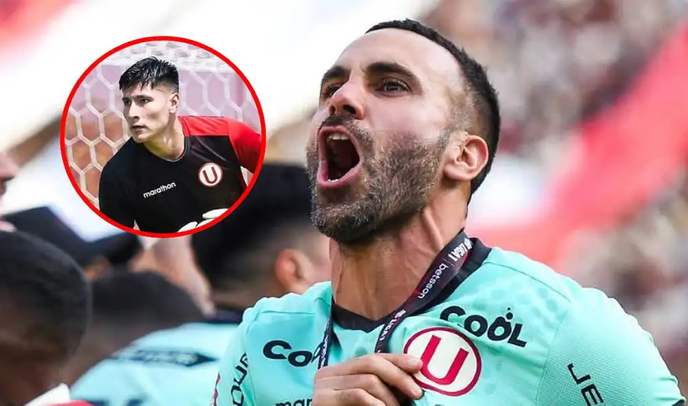 José Carvallo compartió equipo con Diego Romero en Universitario hasta 2023, año que ganaron la Liga 1 frente a Alianza Lima. Foto: composición LR/Instagram