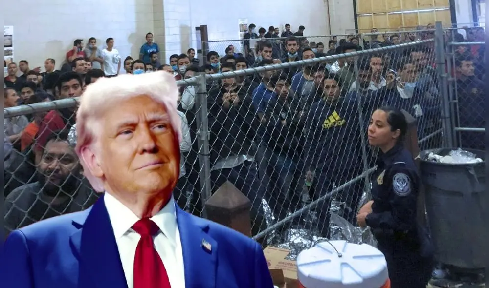 Gobierno de Donald Trump afirmó que inmigrantes indocumentados deben inscribirse en un importante registro o podrían enfrentar multas o la cárcel. Foto: Composición LR/El País/La Nación