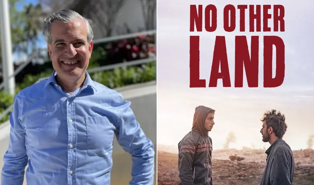Manifestantes en Miami Beach protestan contra el intento de cierre de O Cinema tras la proyección de "No Other Land". Foto: composición LR/Time Out/Diario Las Américas