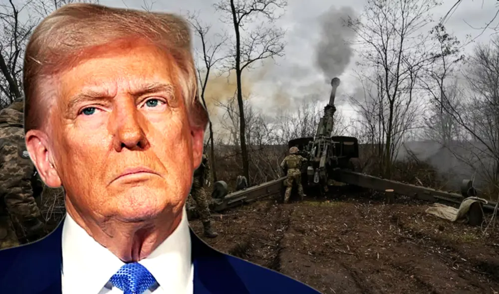 Donald Trump solicita a Putin que "perdone la vida" de miles de soldados ucranianos rodeados por el ejército de Rusia. Foto: composición LR