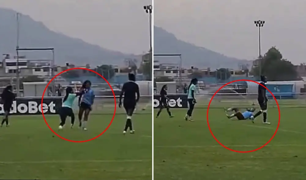 Alianza Lima femenino y Sporting Cristal se enfrentaron en amistoso en La Florida. Foto: composición LR/captura de Italo Villafuerte Alianza Lima femenino y Sporting Cristal se enfrentaron en amistoso en La Florida. Foto: composición LR/captura de Italo Villafuerte