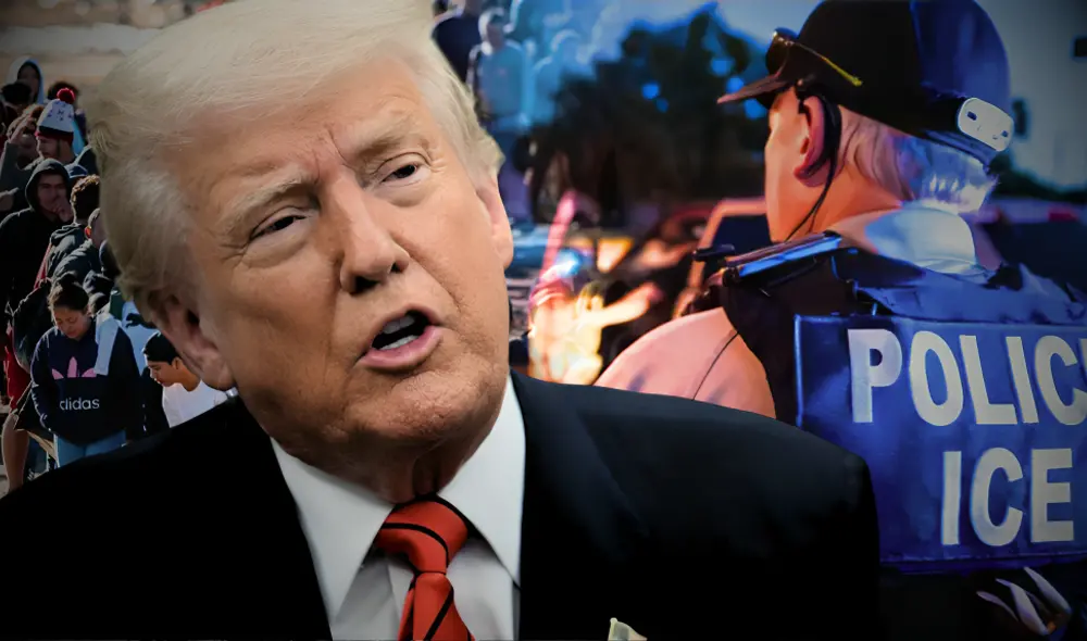 Oklahoma pretende eliminar la ciudad santuario y aumentar las deportaciones de inmigrantes bajo el gobierno de Donald Trump. Foto: composición LR/AFP/CNN Oklahoma pretende eliminar la ciudad santuario y aumentar las deportaciones de inmigrantes bajo el gobierno de Donald Trump. Foto: composición LR/AFP/CNN