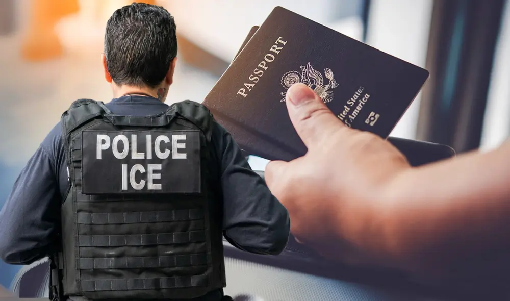 Inmigrantes en EE. UU. enfrentan incertidumbre al acudir a sus citas con el ICE, temiendo posibles detenciones y deportaciones. Foto: composición LR/EFE