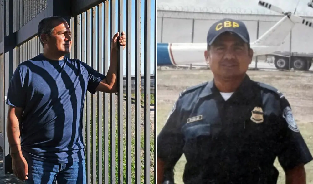 Raúl Rodríguez patrulló la frontera durante años, sin saber que su propia permanencia en EE.UU. estaba en riesgo. Foto: composición LR/BBC/Brownsville Herald