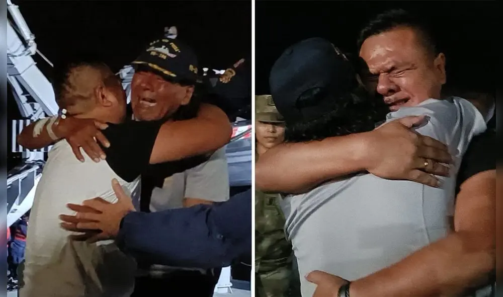 Pescador se reencontró con su hermano tras meses varados en el mar de Ecuador. Foto: composición LR/Maribel Mendo/La República Pescador se reencontró con su hermano tras meses varados en el mar de Ecuador. Foto: composición LR/Maribel Mendo/La República