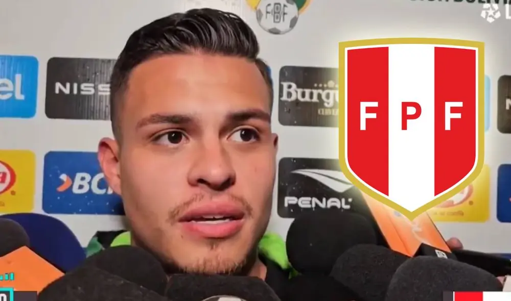 Roler Ferrufino declaró a días del partido entre Perú vs Bolivia por las Eliminatorias 2026. Foto: captura/L1 Max