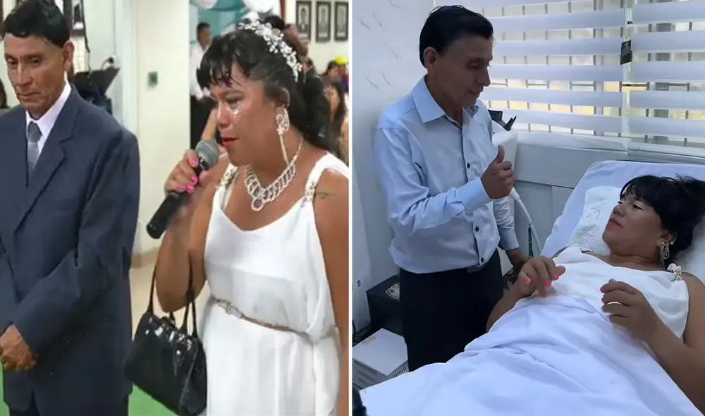 La novia de Bagua sigue causando furor en redes. Foto: composición LR/ TikTok