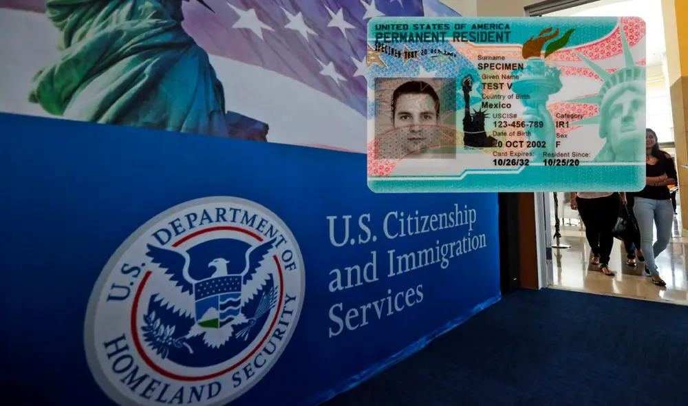 El proceso para recibir la Green Card en EE. UU. puede tardar entre seis meses y un año tras el examen de huellas, según el Servicio de Ciudadanía e Inmigración (USCIS).Foto: composición LR/ USCIS/ VISA USA El proceso para recibir la Green Card en EE. UU. puede tardar entre seis meses y un año tras el examen de huellas, según el Servicio de Ciudadanía e Inmigración (USCIS).Foto: composición LR/ USCIS/ VISA USA