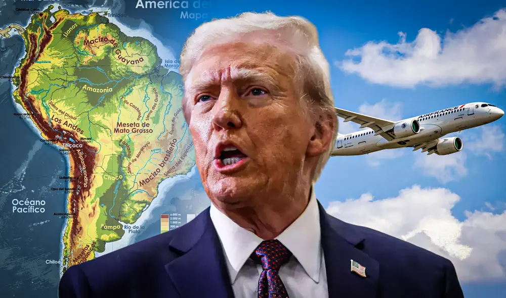 Trump evalúa nuevas restricciones de viaje para 41 países: descubre cuáles están en la lista. Foto: Composición Gerson Cardoso/LR/AFP