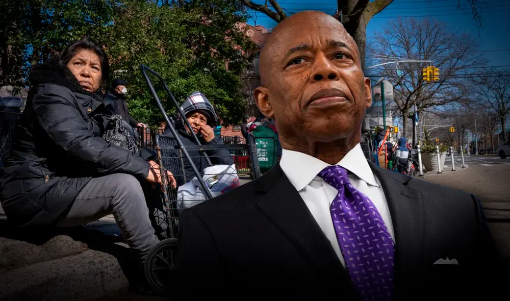 En conferencia de prensa, Eirc Adams anunció que un importante beneficio para inmigrantes seguirá en pie. Foto: Composición LR