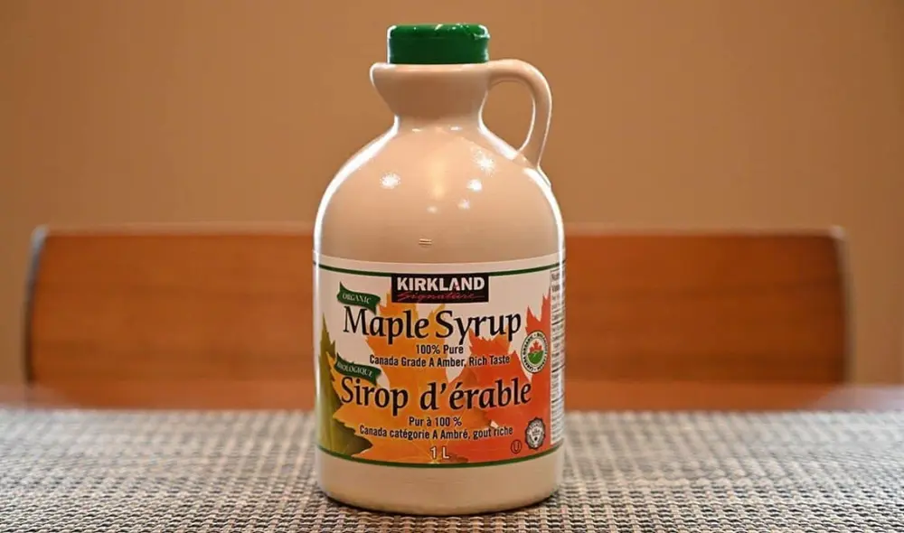 Canadá lidera la producción global de miel de maple, representando más del 70% del total. Foto: Ubuy Honduras