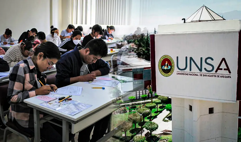 UNSA Arequipa realiza Examen de Admisión Ordinario 2025-II con 15.801 postulantes. Foto: composición LR/UNSA UNSA Arequipa realiza Examen de Admisión Ordinario 2025-II con 15.801 postulantes. Foto: composición LR/UNSA