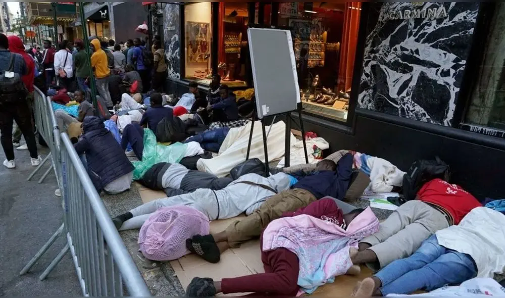 El hotel Roosevelt, ubicado en Manhattan, solía ser un centro de refugio para inmigrantes. Foto: Getty Images.
