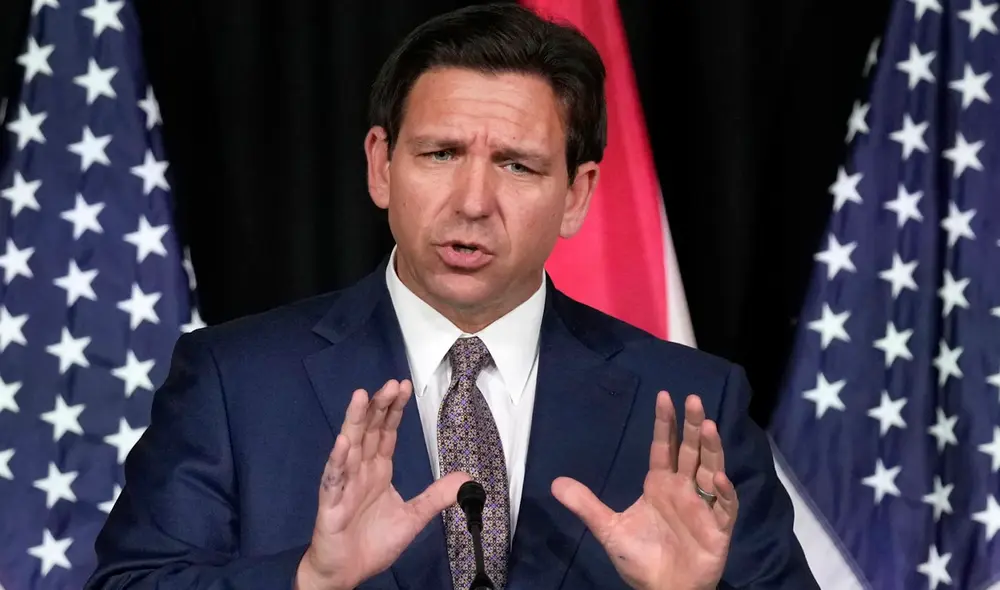 Ron DeSantis promueve una medida para castigar con pena de muerte a migrantes que cometan ciertos delitos. Foto: Telemundo