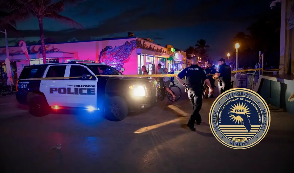 Por medio de la plataforma LEAD, policías y ciudadanos podrán reportar si los oficiales siguen el cumplimiento de las leyes migratorias durante un procedimiento. Foto: composición LR/EFE/FDLE