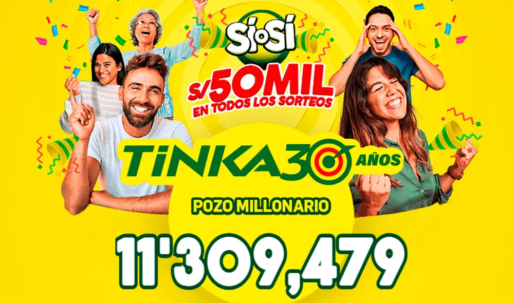 Resultados de la Tinka de este domingo 16 de marzo. Foto: La Tinka