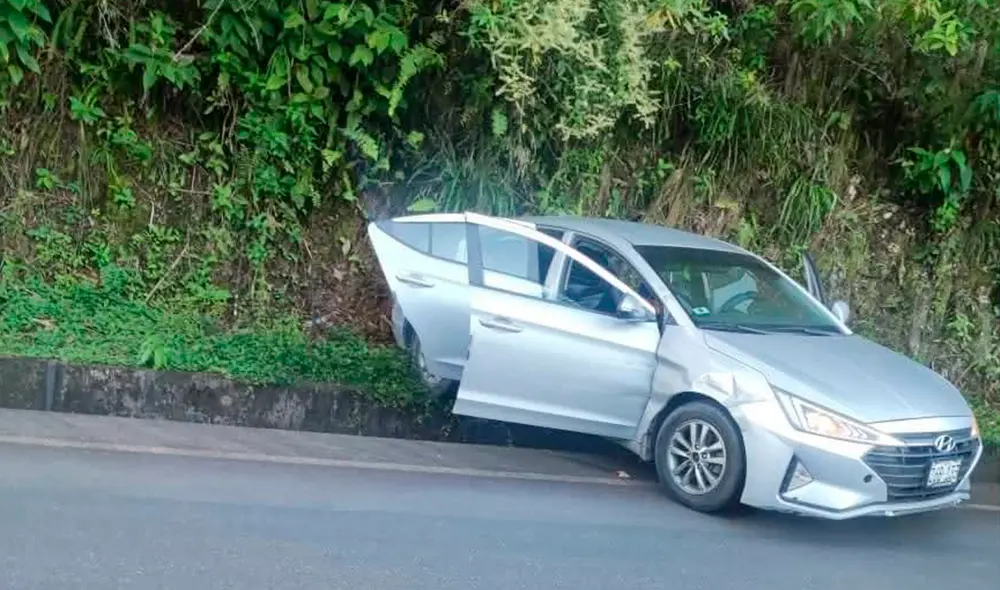 Ataque ocurrió en la interoceánica del centro poblado El Carmen. Créditos: Difusión