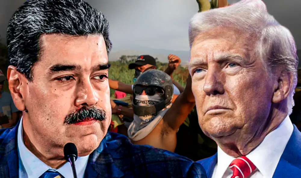 Donald Trump acusa a Maduro de permitir operación del Tren de Aragua en Venezuela, afectando seguridad en EE. UU. Foto: composición LR Donald Trump acusa a Maduro de permitir operación del Tren de Aragua en Venezuela, afectando seguridad en EE. UU. Foto: composición LR