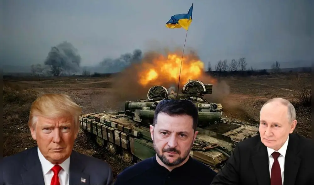 Trump afirmó dijo que su promesa de finalizar la guerra con Ucrania en 24 horas fue “un poco sarcástico". Foto: Composición LR/History/Media Set/Static/WP/Assets