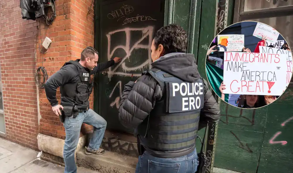 El ICE puede ingresar a cualquier hogar con una orden judicial de arresto o registro, aunque en ciertos casos excepcionales podrían intentar hacerlo sin ella. Foto: composición LR/La Nación El ICE puede ingresar a cualquier hogar con una orden judicial de arresto o registro, aunque en ciertos casos excepcionales podrían intentar hacerlo sin ella. Foto: composición LR/La Nación