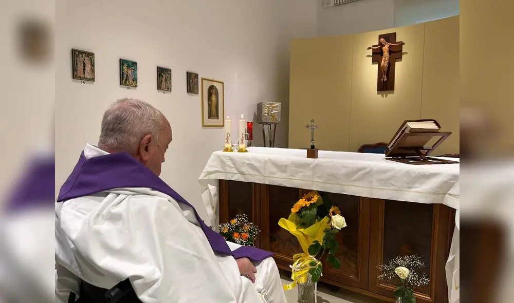 La imagen del Papa Francisco fue difundida por la prensa del Vaticano el 16 de marzo. Foto: AFP La imagen del Papa Francisco fue difundida por la prensa del Vaticano el 16 de marzo. Foto: AFP