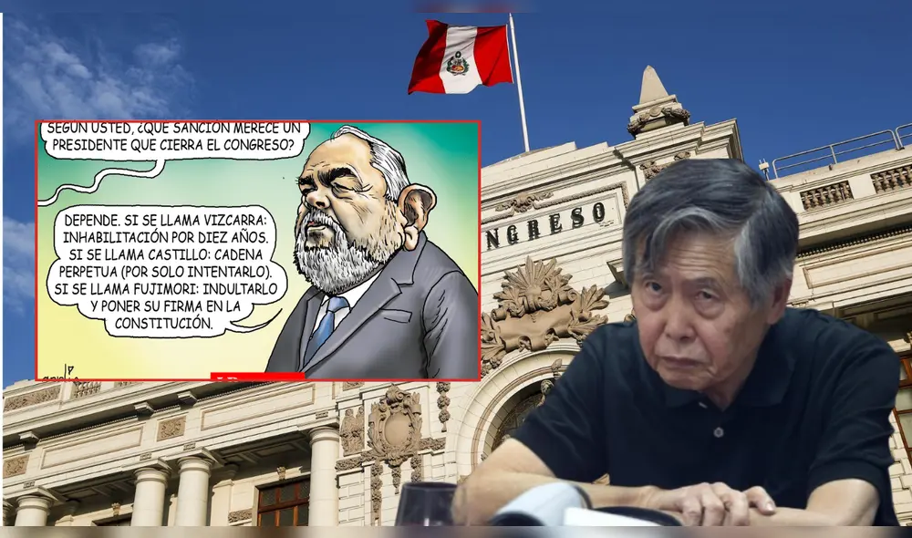 Carlincatura de hoy expone el doble discurso de Montoya. Foto: composición LR