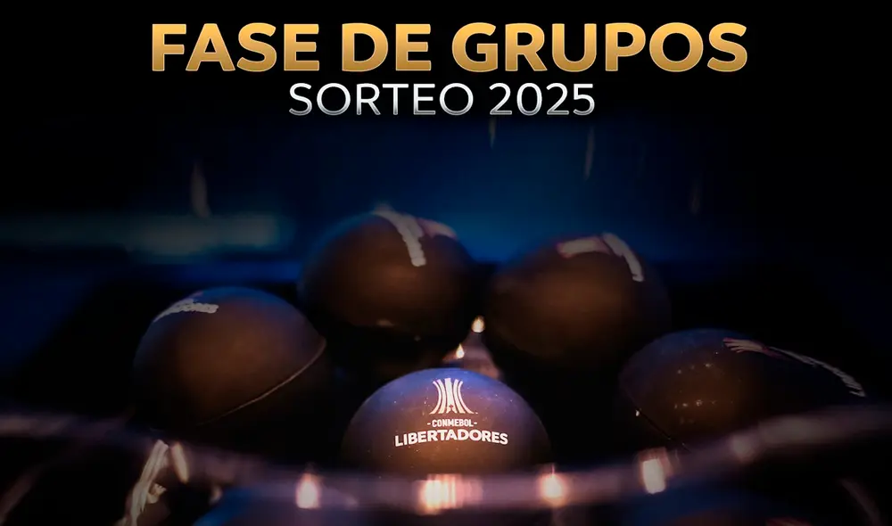 El sorteo de la fase de grupos de la Copa Libertadores 2025 se llevará a cabo en Paraguay. Foto: Conmebol