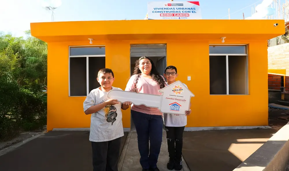 Familias serán beneficiarias con programa Techo Propio. Foto: difusión