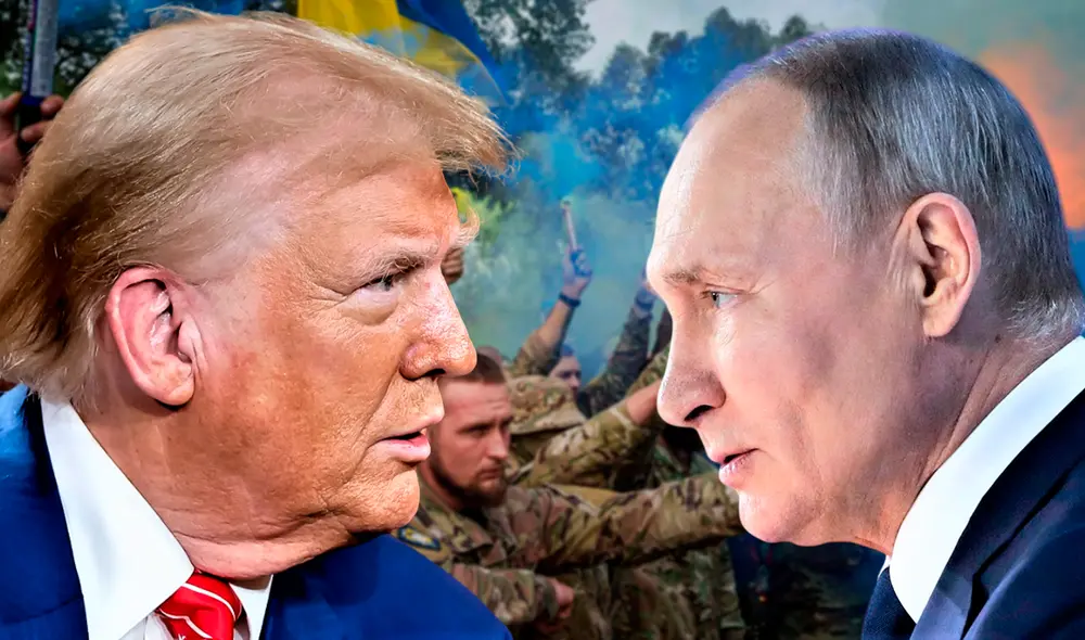 Dmitry Peskov, portavoz del Kremlin, confirmó que ambos mandatarios sostendrán una llamada telefónica este martes. Foto: Composición LR. Dmitry Peskov, portavoz del Kremlin, confirmó que ambos mandatarios sostendrán una llamada telefónica este martes. Foto: Composición LR.