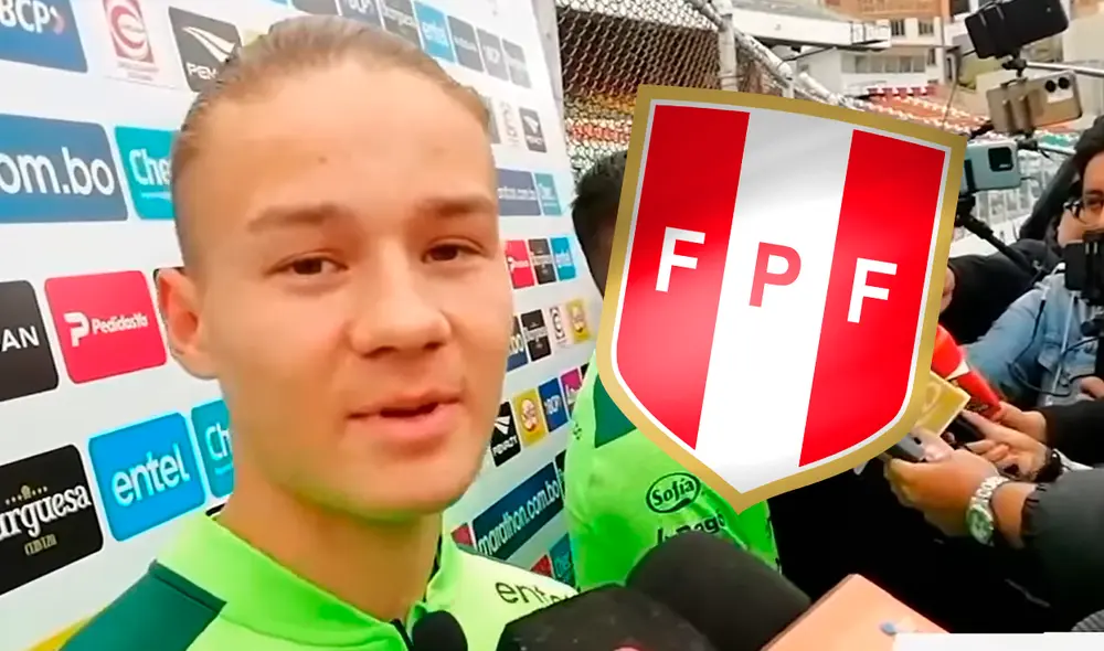 Lucas Macazaga afronta su primera convocatoria a la selección boliviana y podría debutar ante Perú el jueves 20 de marzo. Foto: composición LR/FPF/DXTV