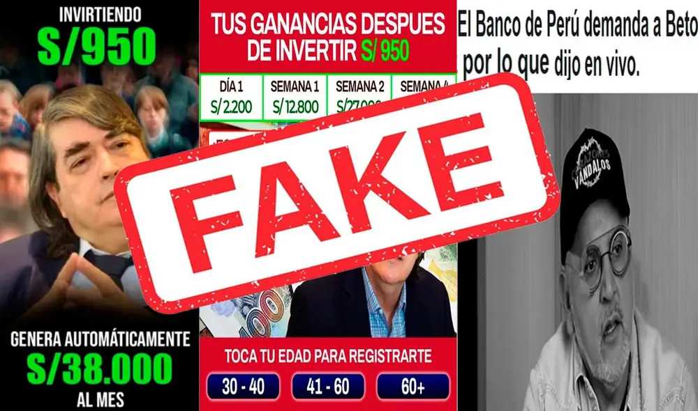 Estos son algunos de los anuncios publicados por los estafadores. Foto: captura de Facebook