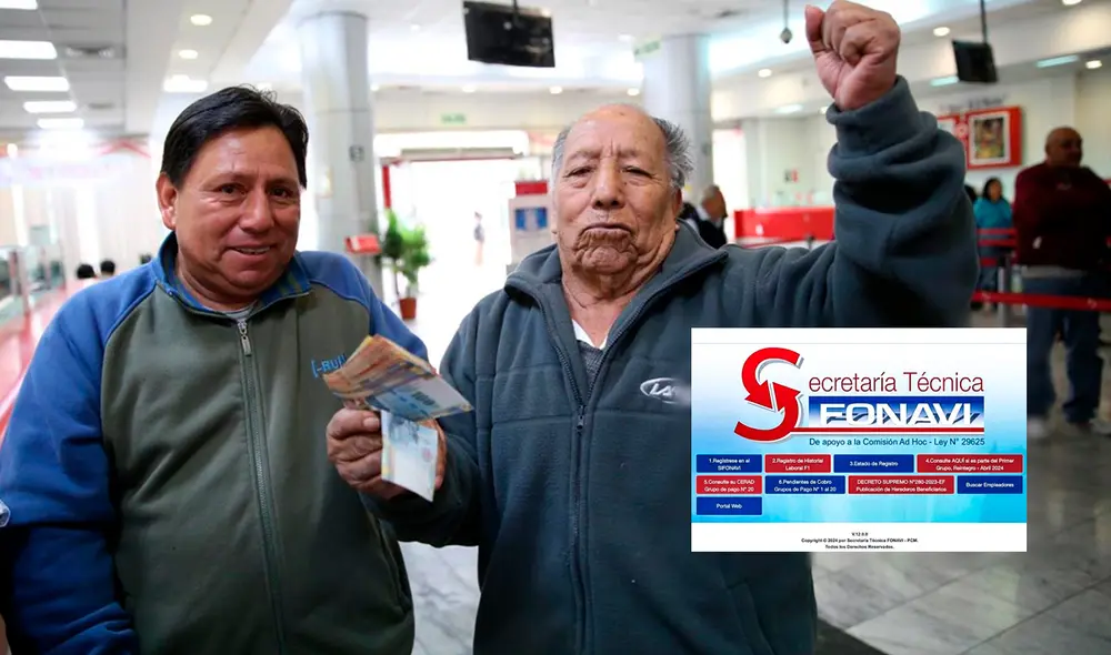 El Fonavi tendrá otro grupo de Reintegro para que exaportantes puedan hacer el cobro de sus fondos. Foto: Composición LR/Andina.