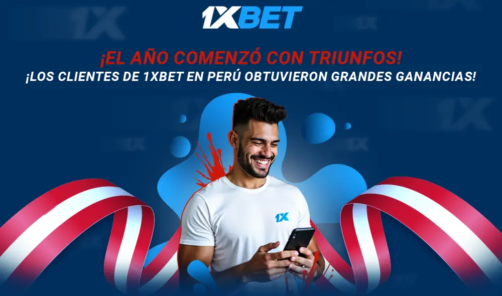 1xBet promueve el juego responsable para mayores de 18 años y garantiza pagos puntuales.  Fuente: Difusión.